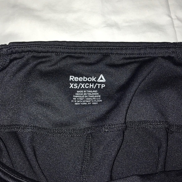 Reebok Black Capri Leggings - Picture 1 of 4
